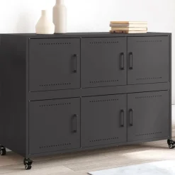 Dressoir 100,5x39x72 cm staal>vidaXL Hot