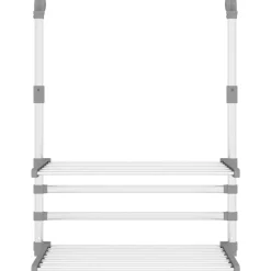 Huishoudelijke Benodigdheden*vidaXL Droogrek voor balkon 54x25x42 cm aluminium