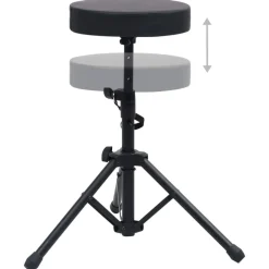 Drumkruk verstelbaar rond zwart><noscript><img width=