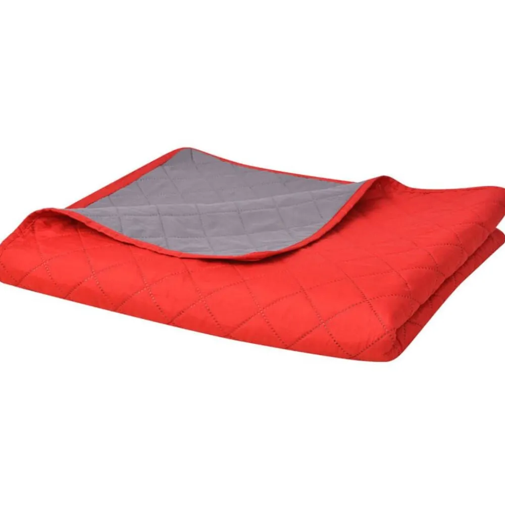 Dubbelzijdige quilt bedsprei 170x210 cm>vidaXL Clearance