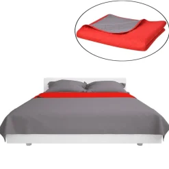 Dubbelzijdige quilt bedsprei 170x210 cm>vidaXL Clearance