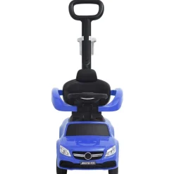 Speelgoed*vidaXL Duw-loopauto Mercedes Benz C63 Blauw
