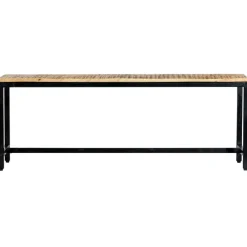 Bankjes*vidaXL Eetbank 120 cm massief ruw mangohout