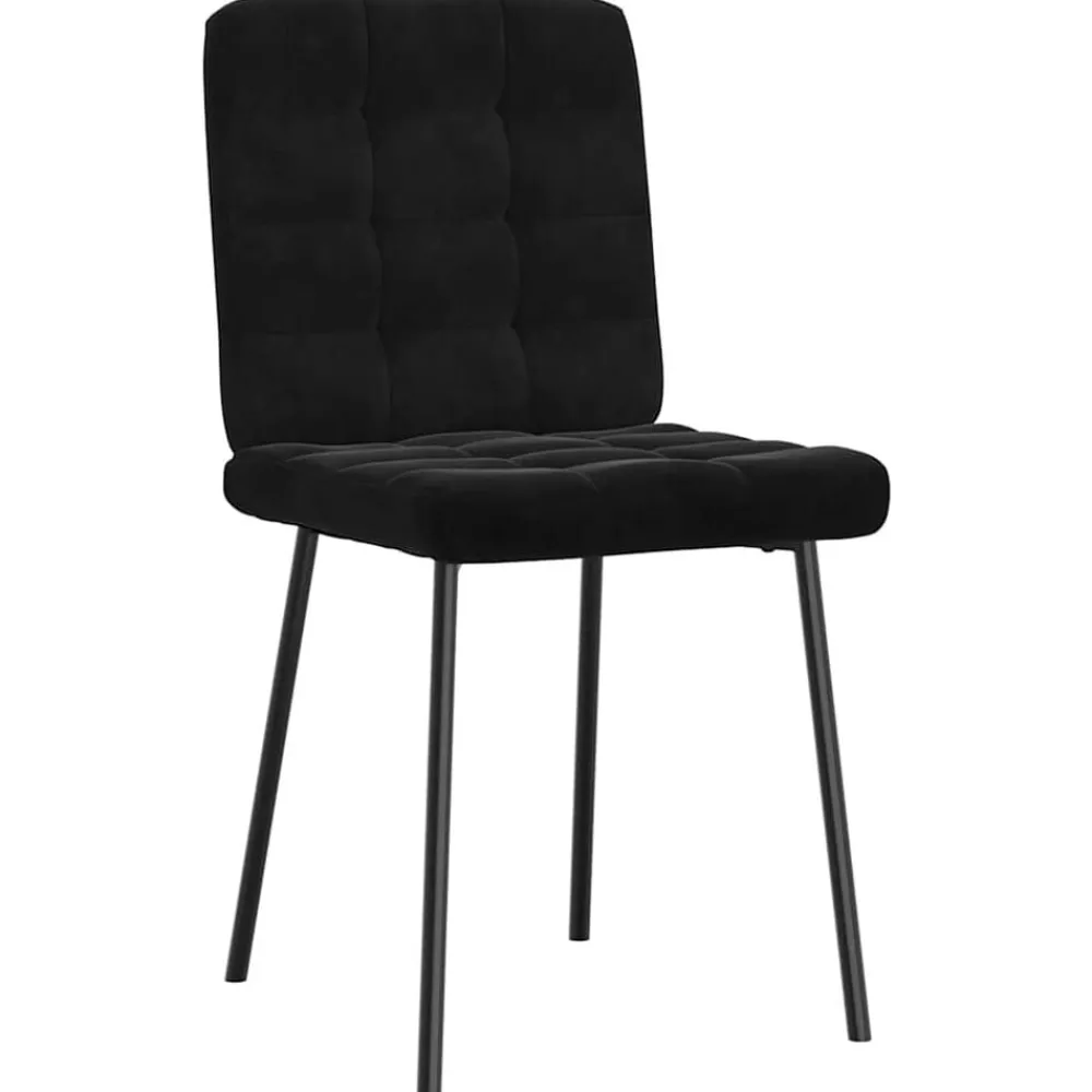 Eetkamerstoelen 4 st fluweel>vidaXL New