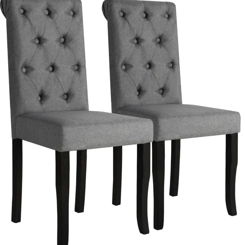Eetkamerstoelen 2 st stof>vidaXL Online