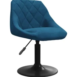 Eetkamerstoelen draaibaar 2 st fluweel><noscript><img width=