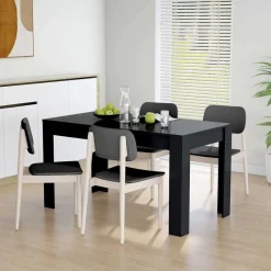 Eettafel 140x74,5x76 cm spaanplaat>vidaXL Outlet