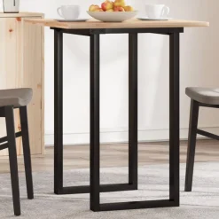 Tafelaccessoires*vidaXL Eettafelpoten O-frame 40x40x73 cm staal