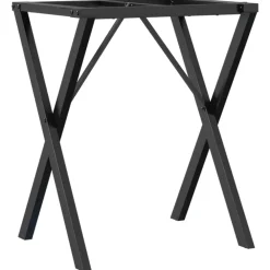 Eettafelpoten X-frame 60x40x73 cm staal>vidaXL Online