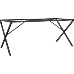 Eettafelpoten X-frame 160x80x73 cm staal>vidaXL