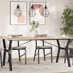 Eettafelpoten Y-frame 160x80x73 cm staal>vidaXL Sale