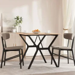 Tafelaccessoires*vidaXL Eettafelpoten Y-frame 70x70x73 cm staal
