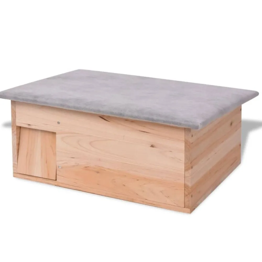Egelhuis 45x33x22 cm hout>vidaXL Discount