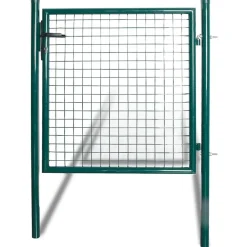 Enkele deur 100x100 cm gepoedercoat staal>vidaXL Clearance