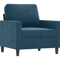 Fauteuil 60 cm fluweel>vidaXL New
