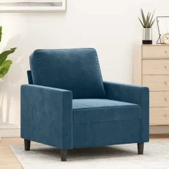 Fauteuil 60 cm fluweel>vidaXL New