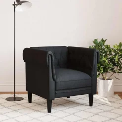 Fauteuil Chesterfield-stijl stof><noscript><img width=