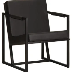 Fauteuil echt leer>vidaXL Hot