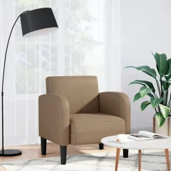 Fauteuil met armleuningen 54 cm kunstleer>vidaXL