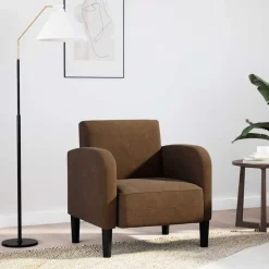 Fauteuil met armleuningen 54 cm kunstleer>vidaXL Clearance