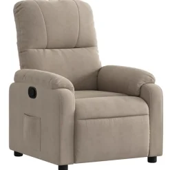 Fauteuil verstelbaar microvezelstof>vidaXL Sale