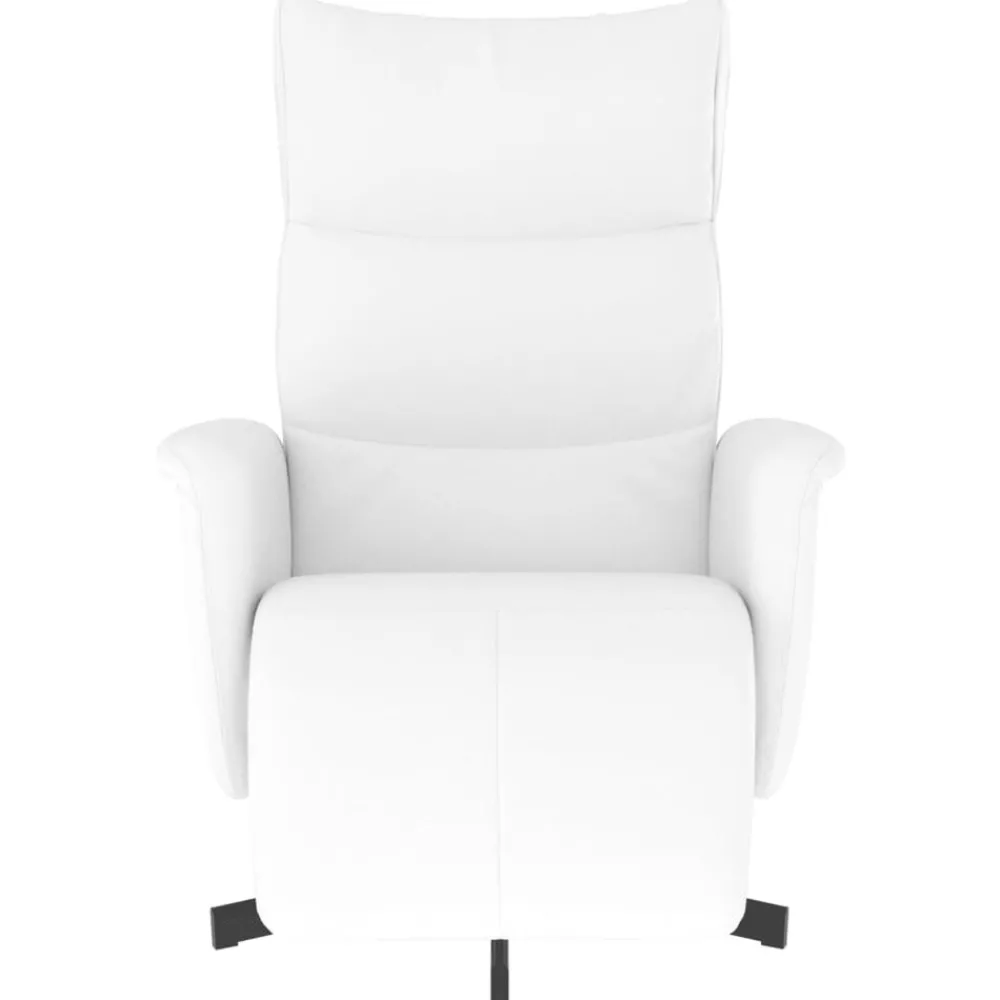 Fauteuil verstelbaar met voetensteun kunstleer>vidaXL Hot