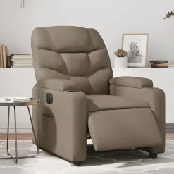 Fauteuil verstelbaar elektrisch kunstleer kleurig>vidaXL Online