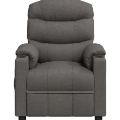 Fauteuil verstelbaar stof donkergrijs><noscript><img width=