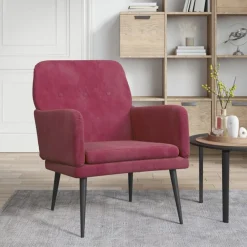 Fauteuil 62x79x79 cm fluweel>vidaXL Clearance