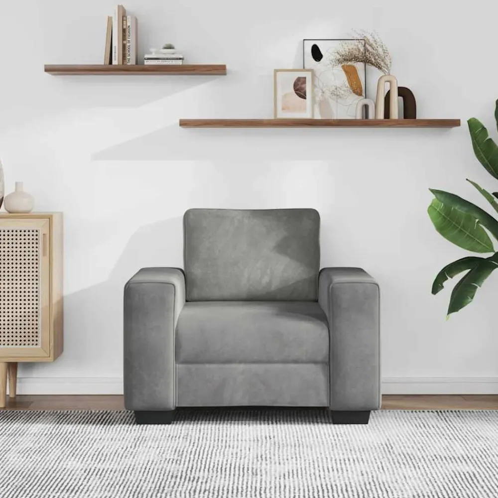 Fauteuil 100x77x82 cm fluweel>vidaXL Outlet