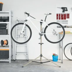 Buitensport*vidaXL Fietsreparatiestandaard inklapbaar 120-165 cm aluminium