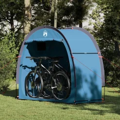 Fietstent met dak met opslag 210 x 90 x 174 cm>vidaXL New
