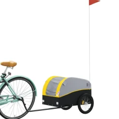 Fietstrailer 30 kg ijzer zwart en><noscript><img width=