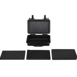 Flightcase draagbaar 30x22x10 cm PP zwart>vidaXL
