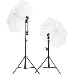 Fotostudioset met verlichtingsset en achtergrond>vidaXL Discount