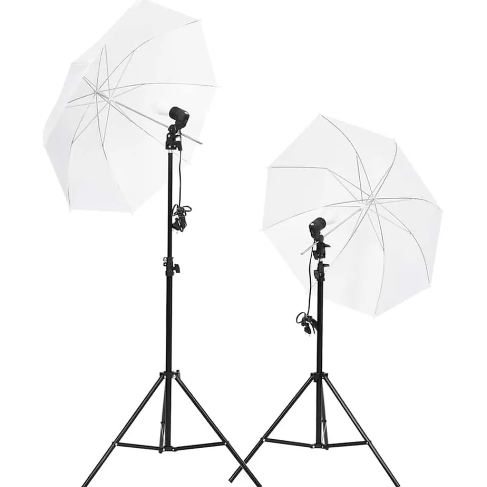 Fotostudioset met verlichtingsset en achtergrond>vidaXL Discount
