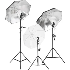 Fotostudioset met verlichtingsset en achtergrond>vidaXL Clearance