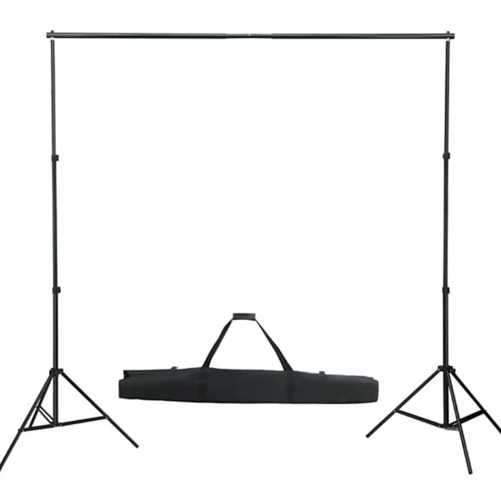Fotostudioset met verlichtingsset, achtergrond en reflector>vidaXL Online