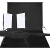 Fotostudioset met verlichtingsset en achtergrond>vidaXL Discount