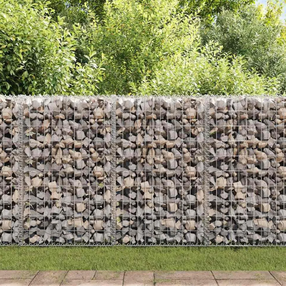 Gabion mand 200x30x100 cm gegalvaniseerd staal>vidaXL Sale