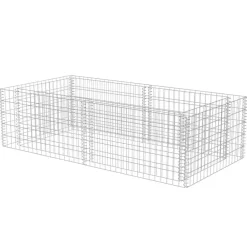 Tuinafscheidingen*vidaXL Gabion plantenbak 180x90x50 cm gegalvaniseerd staal