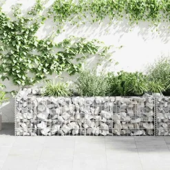 Tuinafscheidingen*vidaXL Gabion plantenbak 180x90x50 cm gegalvaniseerd staal