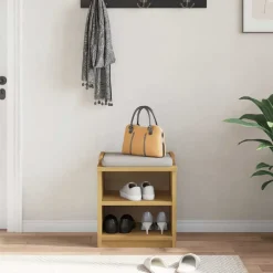 Gangbankje SANDNES 45x40x50 cm massief grenenhout><noscript><img width=