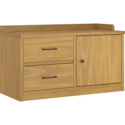 Gangbankje SANDNES 87x40x50 cm massief grenenhout>vidaXL Hot