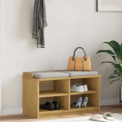 Gangbankje SANDNES 87x40x50 cm massief grenenhout>vidaXL Hot