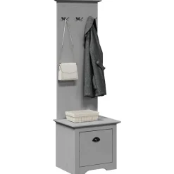 Gangkast met haken BODO 50x40x157 cm>vidaXL Online