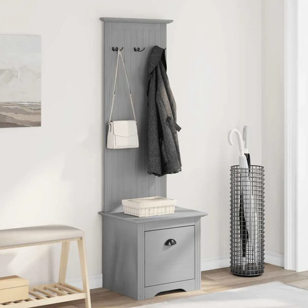 Gangkast met haken BODO 50x40x157 cm>vidaXL Online