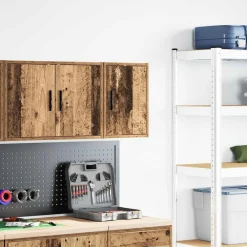 Garage wandkast bewerkt hout><noscript><img width=