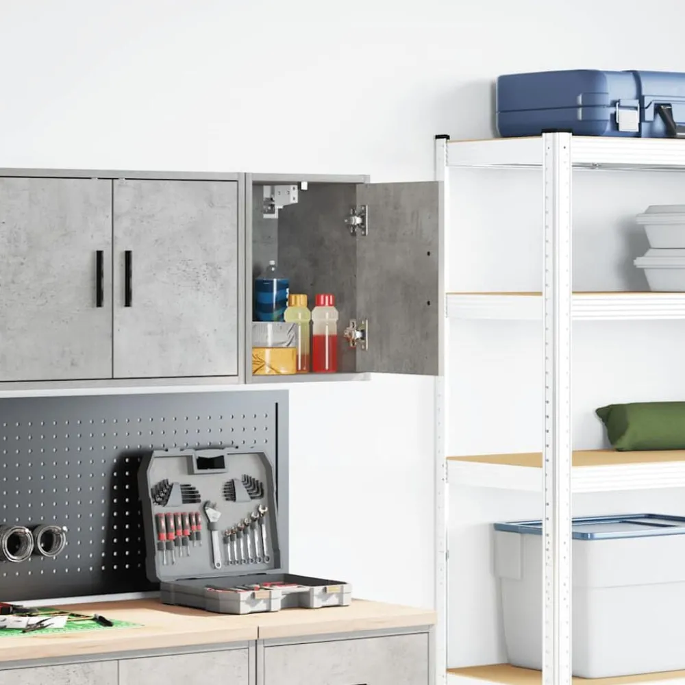 Garage wandkast bewerkt hout>vidaXL Hot