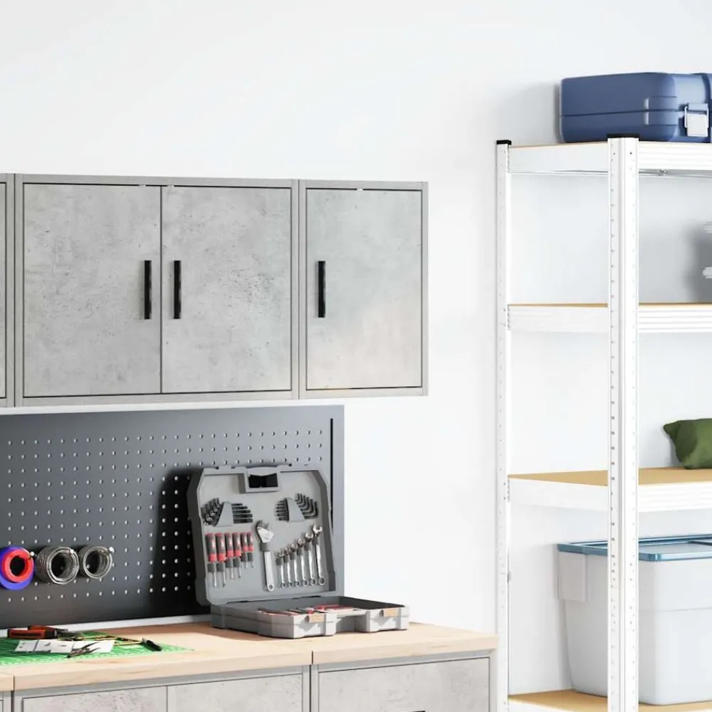 Garage wandkast bewerkt hout>vidaXL Hot